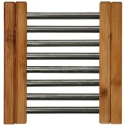 Onderzetter RVS Met Bamboe 21,5 X 22 Cm 11 Onderzetter RVS Met Bamboe 21,5 X 22 Cm -Home-Keuken 09aa155db1f1021c294f9f968970e802
