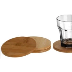 Excellent Houseware Glazenonderzetters Ø6,5 Cm 4 Stuks 6 Excellent Houseware Glazenonderzetters Ø6,5 Cm 4 Stuks -Home-Keuken 101 0160 2 1 2