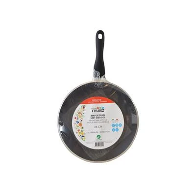 Thuisz Como Hapjespan Met Deksel Ø28 Cm Inductie (voor Alle Warmtebronnen) 2 Thuisz Como Hapjespan Met Deksel Ø28 Cm Inductie (voor Alle Warmtebronnen) - Afbeelding 2