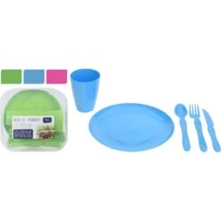 Merkloos Picknick Set 31 Delig Plastic 3 Assorti Kleuren 5 Merkloos Picknick Set 31 Delig Plastic 3 Assorti Kleuren -Home-Keuken 101 0449 1 3