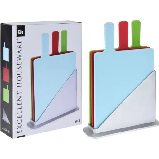 Excellent Houseware 3 Snijplanken In Standaard