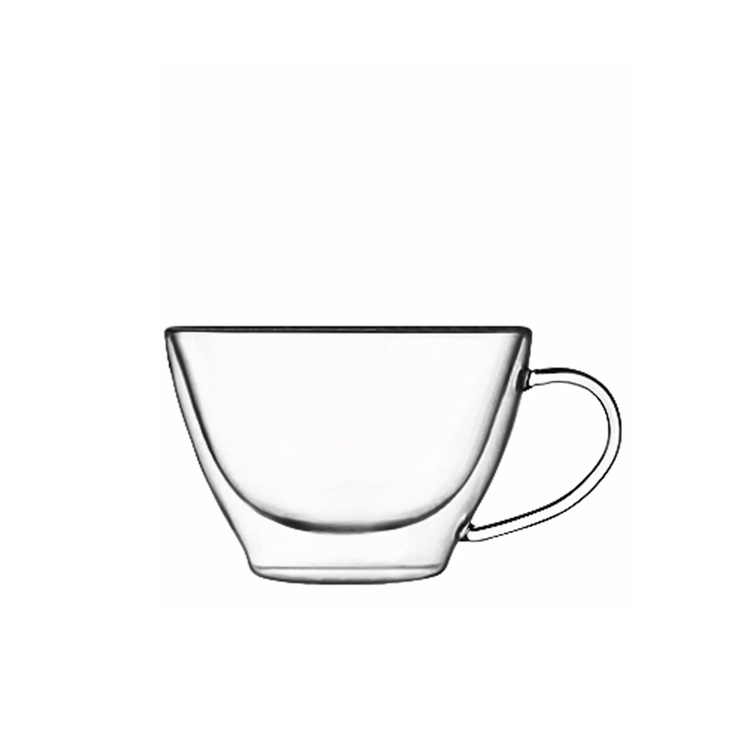 Luigi Bormioli Mok Dubbelwandig Laag Model 38,5 Cl Set Van 2 1 Luigi Bormioli Mok Dubbelwandig Laag Model 38,5 Cl Set Van 2