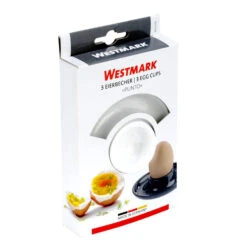 Westmark Eierdop 3 Stuks In Doos Wit 6 Westmark Eierdop 3 Stuks In Doos Wit -Home-Keuken 101 2062 1 3