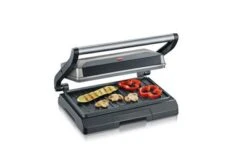 Severin Compacte Multigrill 800W Grijs MetallicKG 2394 7 Severin Compacte Multigrill 800W Grijs MetallicKG 2394 -Home-Keuken 101 2394 3 1