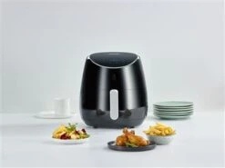 Severin Airfryer 5 Liter 2000W Zwart FR 2445 8 Severin Airfryer 5 Liter 2000W Zwart FR 2445 -Home-Keuken 101 2445 4 1