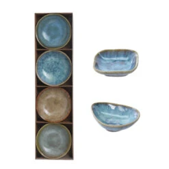 Excellent Houseware Snackschaaltjes Rustiek 4 Stuks 3 Assorti 9 Excellent Houseware Snackschaaltjes Rustiek 4 Stuks 3 Assorti -Home-Keuken 101 2485 1 2