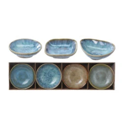 Excellent Houseware Snackschaaltjes Rustiek 4 Stuks 3 Assorti 8 Excellent Houseware Snackschaaltjes Rustiek 4 Stuks 3 Assorti -Home-Keuken 101 2485 5 1