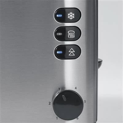 Severin Broodrooster Automatisch Voor 4 Sneetjes1400W RVS AT 2509 2 Severin Broodrooster Automatisch Voor 4 Sneetjes1400W RVS AT 2509 - Afbeelding 2