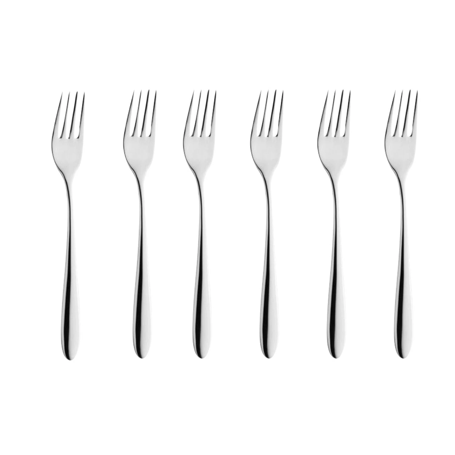 Excellent Houseware Gebakvorkjes 6 Stuks 1 Excellent Houseware Gebakvorkjes 6 Stuks