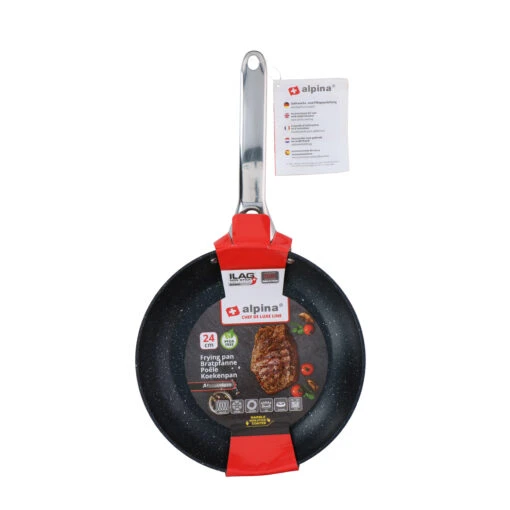 Alpina Koekenpan Antiaanbak 24 Cm Alle Warmtebronnen
