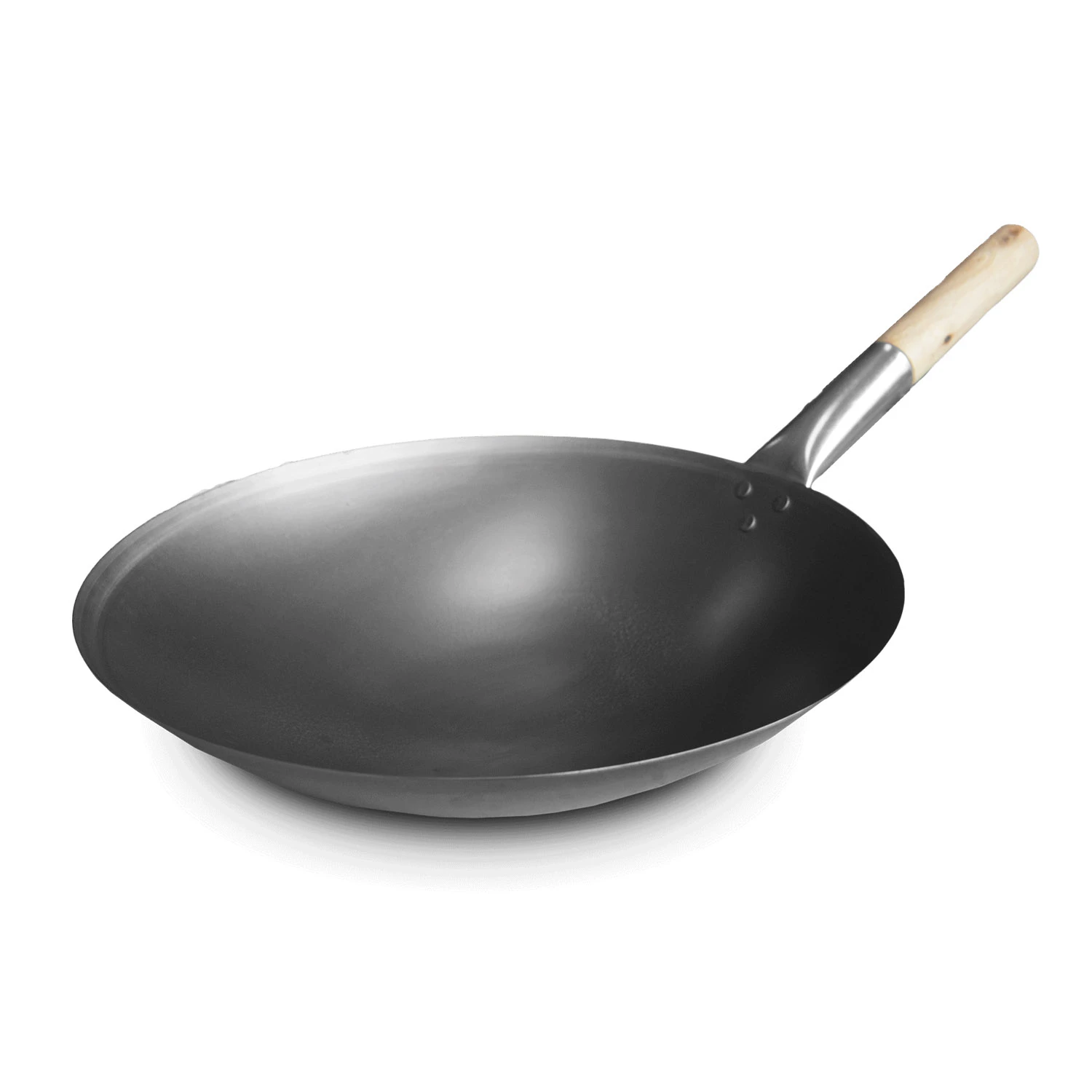 Kitchen Basics Wokpan Ø40 Cm Met Houtensteel 1 Kitchen Basics Wokpan Ø40 Cm Met Houtensteel