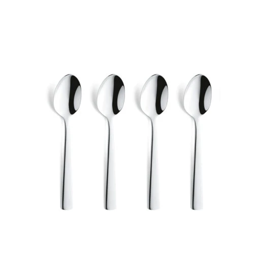 Amefa Moderno Koffielepels 4 Stuks