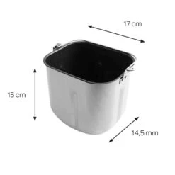 Inventum Broodbakmachine BM55 800 Gr Zwart 5 Inventum Broodbakmachine BM55 800 Gr Zwart -Home-Keuken 101 4097 3 1