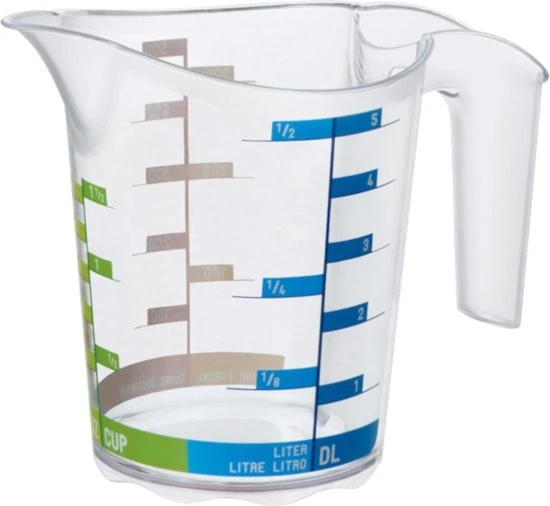 Rotho Maatbeker 0,5L Domino 1 Rotho Maatbeker 0,5L Domino