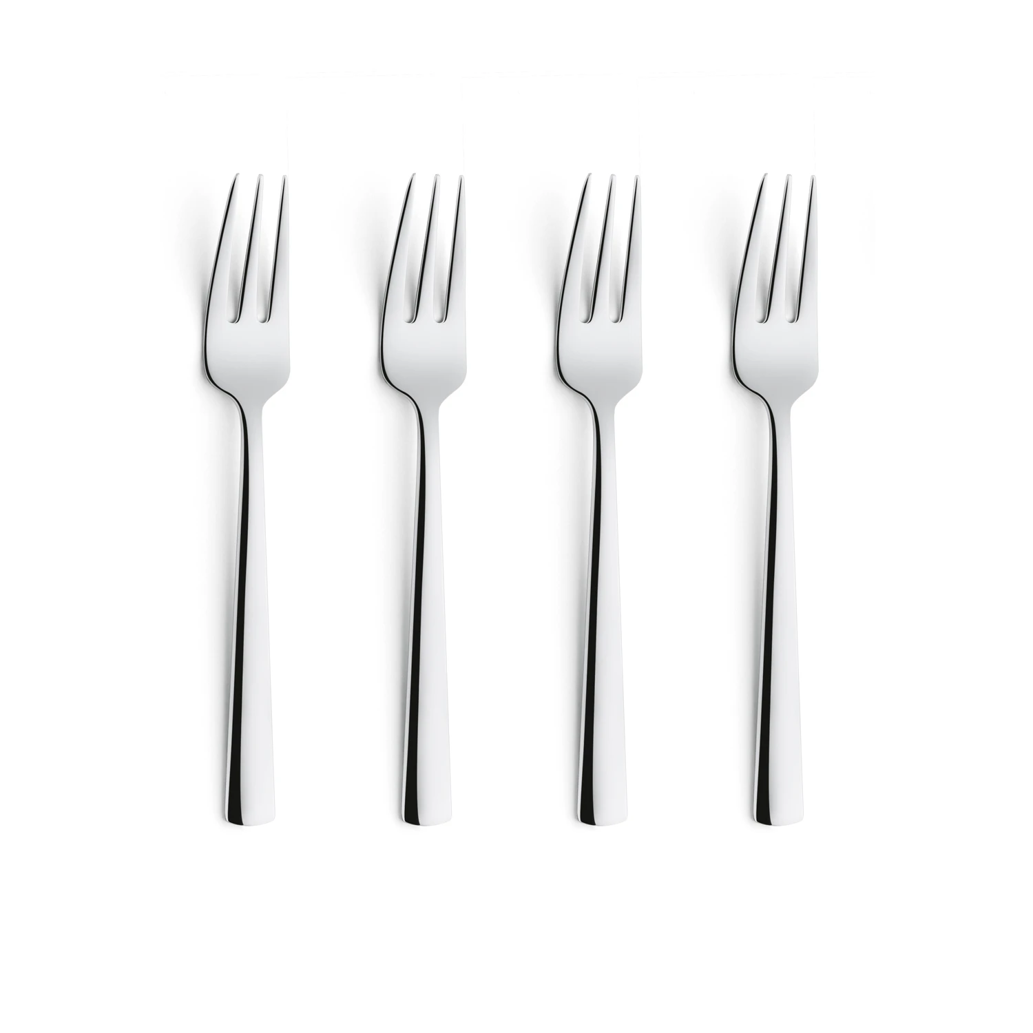 Amefa Moderno Gebaksvorken 4 Stuks 1 Amefa Moderno Gebaksvorken 4 Stuks