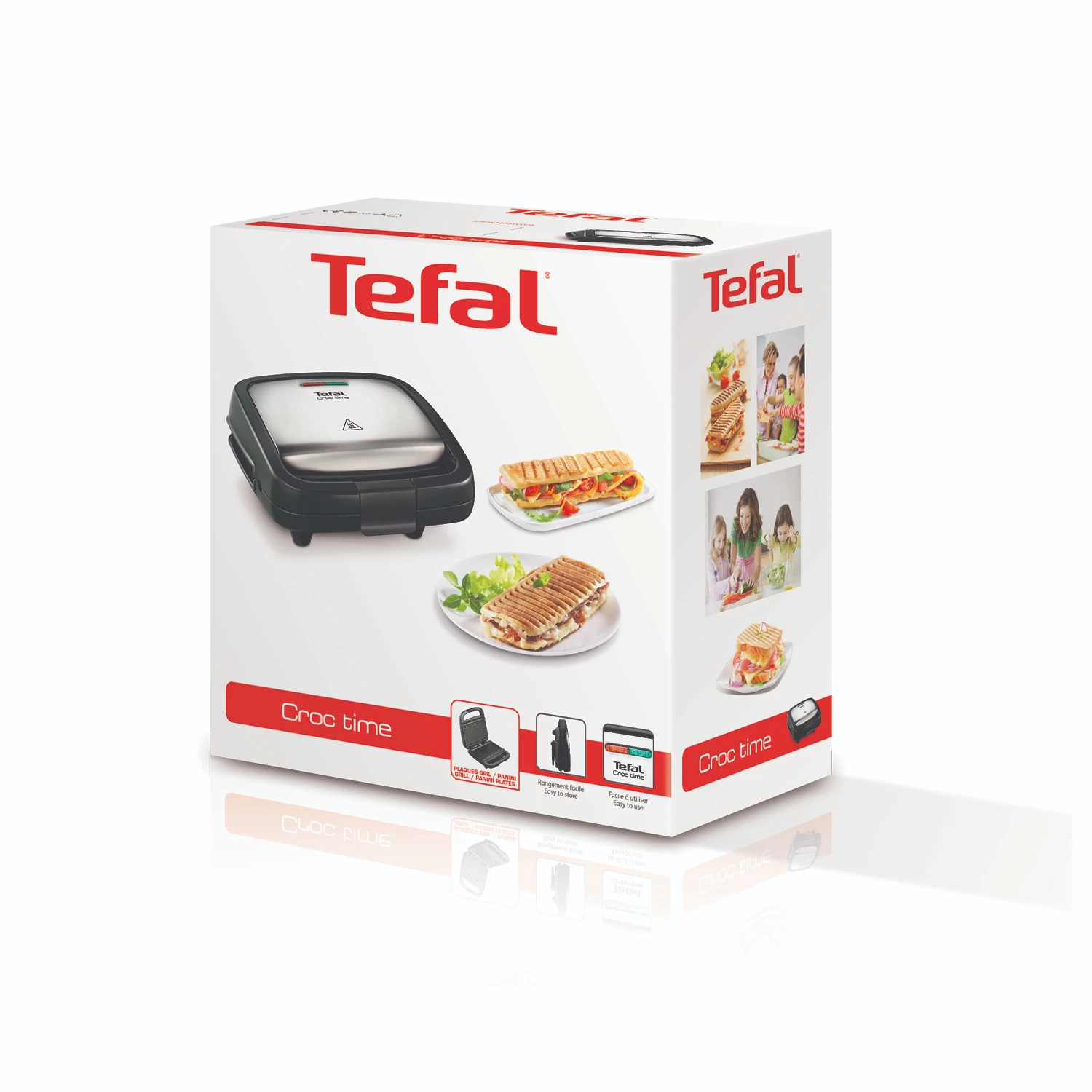 Tefal SM193D Croc Time Tosti Ijzer 7 Tefal SM193D Croc Time Tosti Ijzer - Afbeelding 7