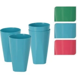 Excellent Houseware Schenkkan Met 4 Glazen 3 Assorti -Home-Keuken 101 6990 3 1