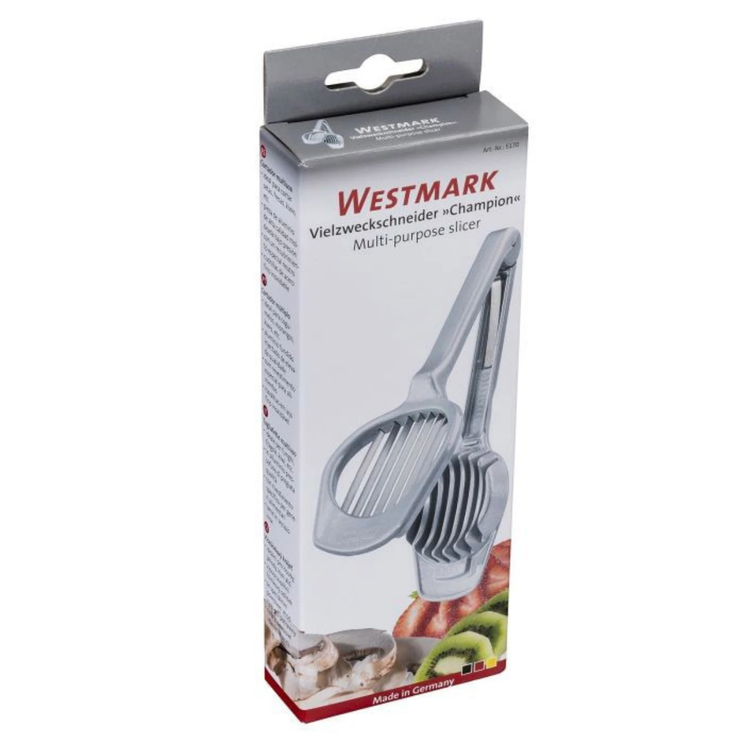 Westmark Championsnijder Aluminium 19,5 Cm 1 Westmark Championsnijder Aluminium 19,5 Cm
