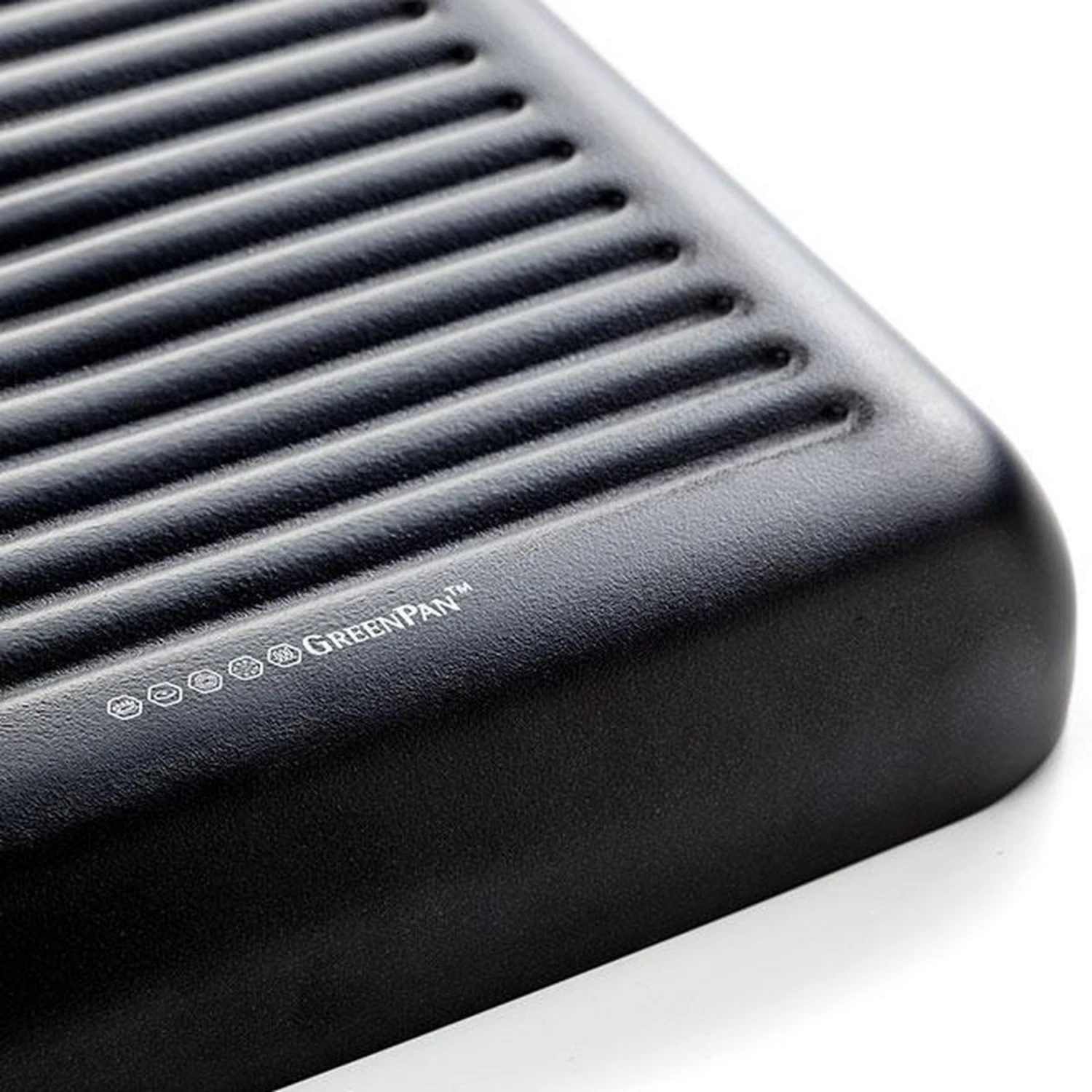 GreenPan Cambridge Black Grillpan Ø28 Cm (voor Alle Warmtebronnen) 4 GreenPan Cambridge Black Grillpan Ø28 Cm (voor Alle Warmtebronnen) - Afbeelding 4