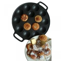 Poffertjesplaat Gietijzer 5 Poffertjesplaat Gietijzer -Home-Keuken 102 0093 3 1