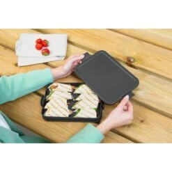 Brabantia Make & Take Lunchbox Plat Donkergrijs -Home-Keuken 102 2704 6 1