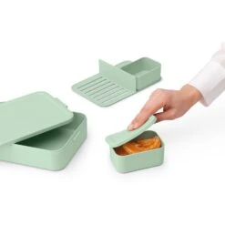 Brabantia Make & Take Bento Lunchbox Groot Jade Groen 10 Brabantia Make & Take Bento Lunchbox Groot Jade Groen -Home-Keuken 102 3527 5 1