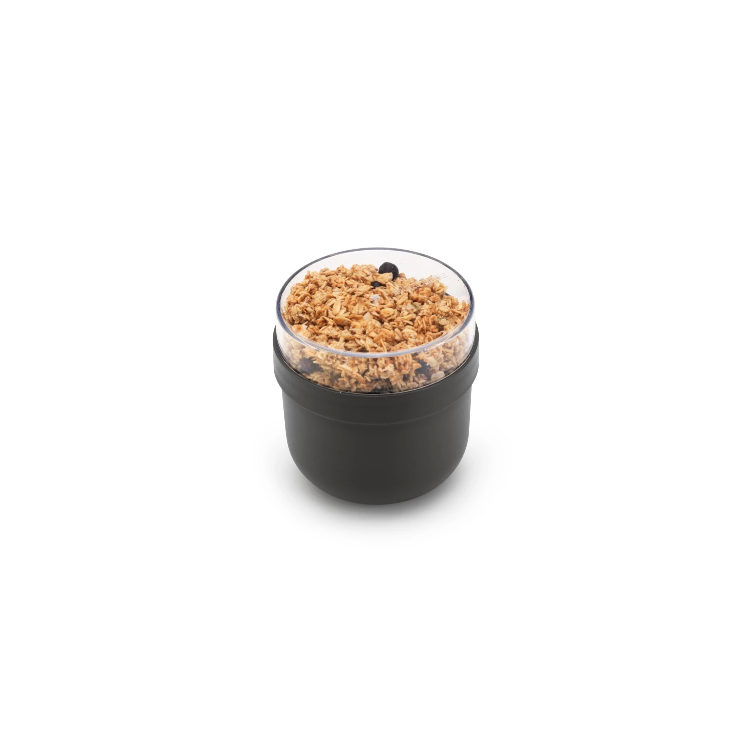 Brabantia Make En Take Yoghurtbeker 0,5 Liter Donkergrijs 2 Brabantia Make En Take Yoghurtbeker 0,5 Liter Donkergrijs - Afbeelding 2