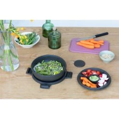 Brabantia Make En Take Salade Lunchkom 1,3 Liter Donkergrijs 9 Brabantia Make En Take Salade Lunchkom 1,3 Liter Donkergrijs -Home-Keuken 102 6344 5 1