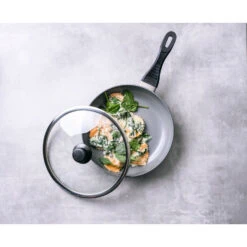 BK Easy Basic Hapjespan Met Deksel Ø28 Cm -Home-Keuken 102 9019 3 1