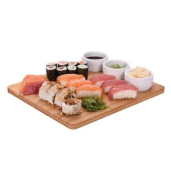 Sushiset Bamboe Porselein 4-delig 9 Sushiset Bamboe Porselein 4-delig -Home-Keuken 104 0630 5 1