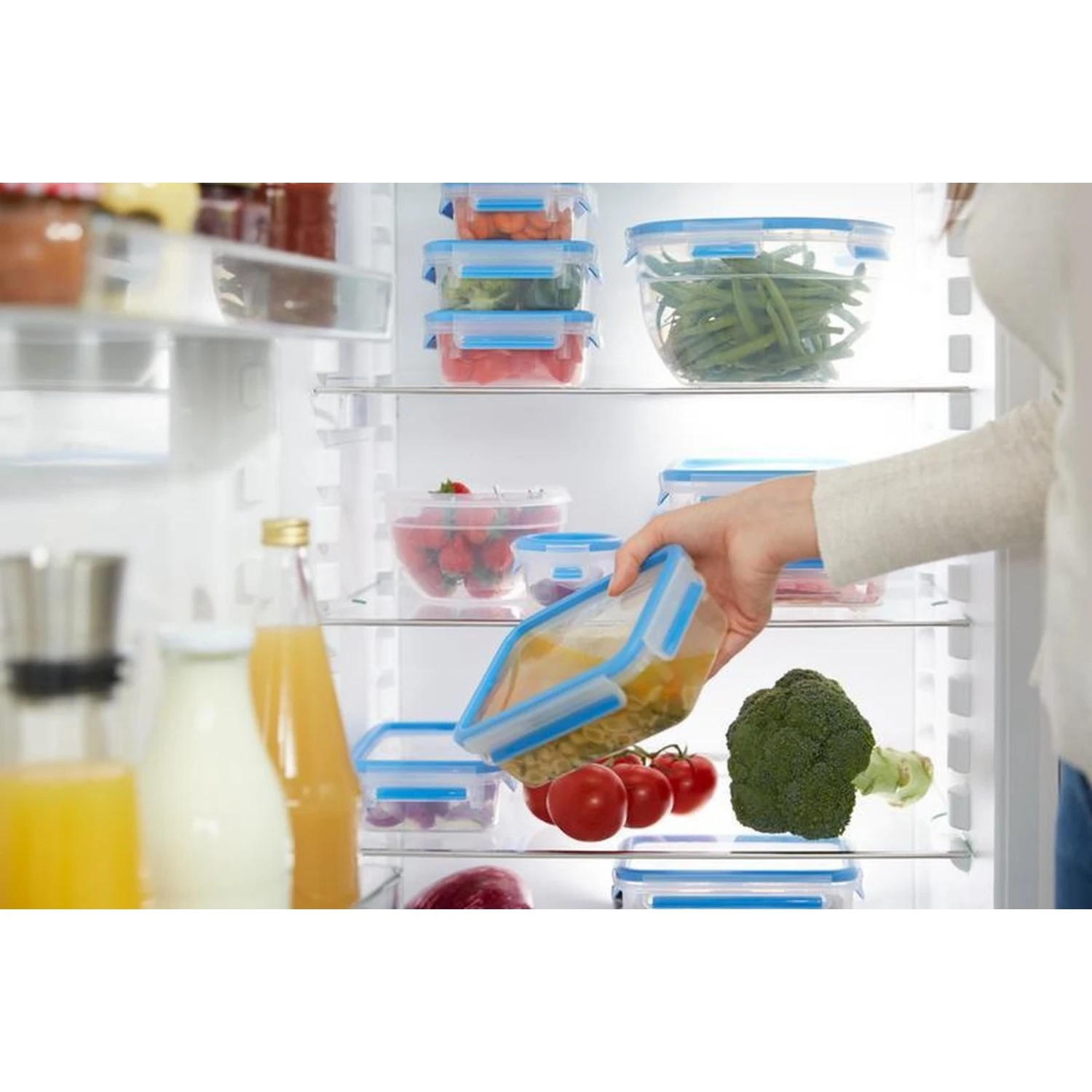 Tefal Fresh Vershouddoos 100% Lekvrij - Inhoud1,2L - Rechthoekig 5 Tefal Fresh Vershouddoos 100% Lekvrij - Inhoud1,2L - Rechthoekig - Afbeelding 5