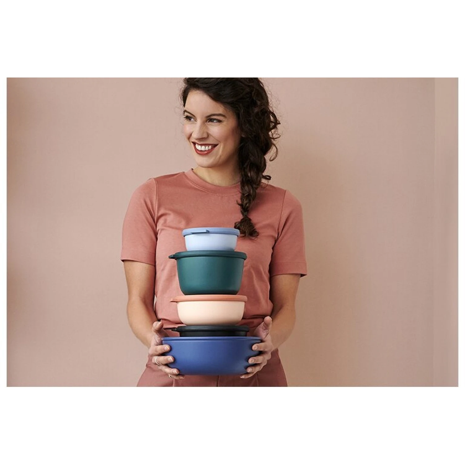 Mepal Cirqula Multikom 1 L Nordic Black 2 Mepal Cirqula Multikom 1 L Nordic Black - Afbeelding 2