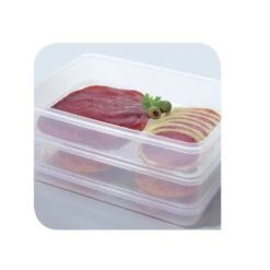 Tefal Fresh Vleeswarendoos Met Condensopvang Systeem - Inhoud2x0.6L - Rechthoe 13 Tefal Fresh Vleeswarendoos Met Condensopvang Systeem - Inhoud2x0.6L - Rechthoe -Home-Keuken 104 8812 7 1