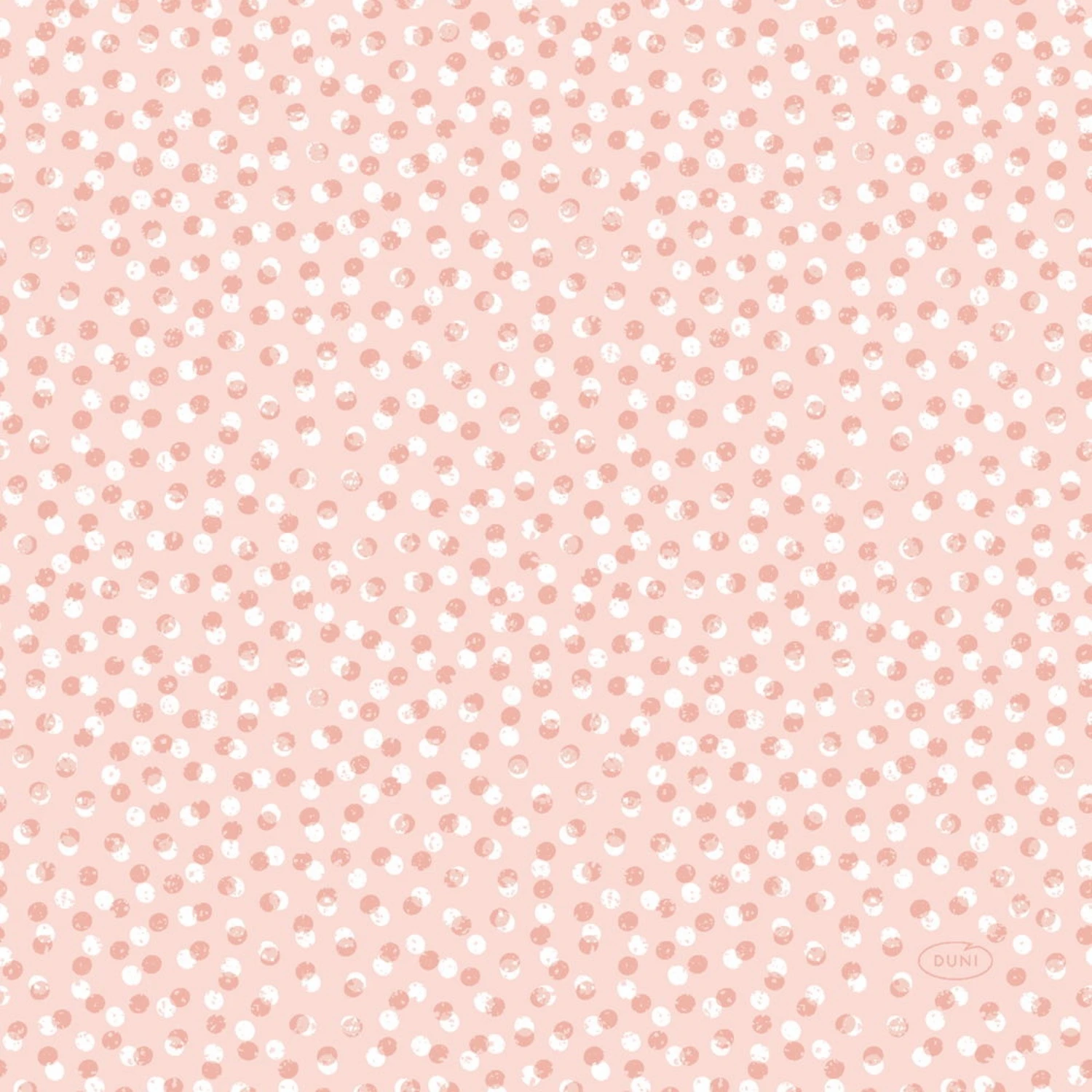 Servetten Playful Dots Mellow Rose 33x33 Cm 1 Servetten Playful Dots Mellow Rose 33x33 Cm