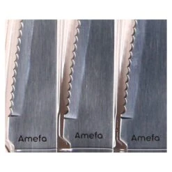 Amefa Pizza Steakmessen 6 Stuks Zwart 5 Amefa Pizza Steakmessen 6 Stuks Zwart -Home-Keuken 172ffa73600884143424625bfbd49436