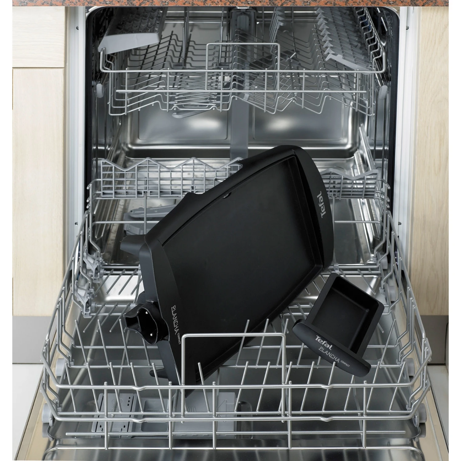 Tefal Bak- En Grillplaat Compact Plancha 900 7 Tefal Bak- En Grillplaat Compact Plancha 900 - Afbeelding 7