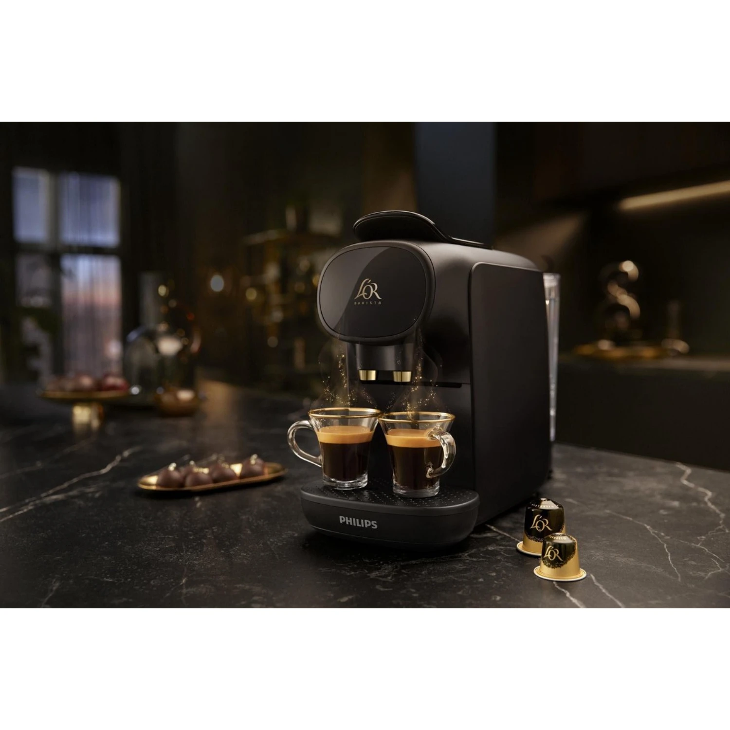 Philips Koffiecupmachine LM9012/60L'OR Barista Sublime Zwart 6 Philips Koffiecupmachine LM9012/60L'OR Barista Sublime Zwart - Afbeelding 6