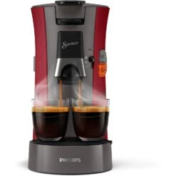 Philips Senseo Koffiepadapparaat CSA230/90 Select Rood/grijs -Home-Keuken 212 2918 4 1