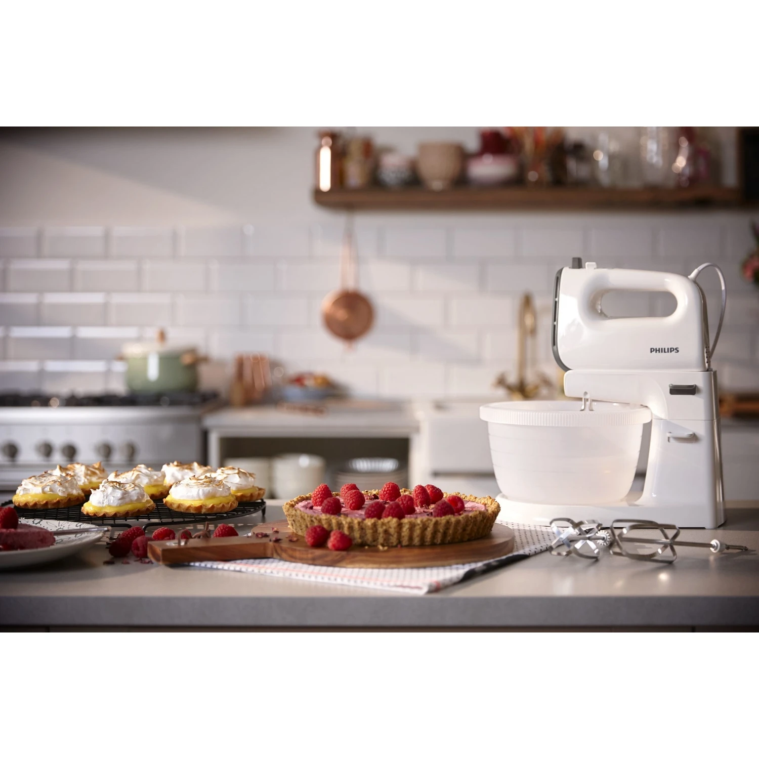 Philips Handmixer Met Mengkom HR3745/00 8 Philips Handmixer Met Mengkom HR3745/00 - Afbeelding 8