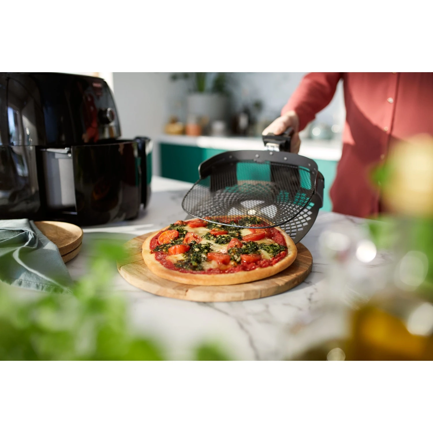 Philips Airfryer XXL Accessoire HD9953/00 Pizzabakplaat Accessoire-kit 9 Philips Airfryer XXL Accessoire HD9953/00 Pizzabakplaat Accessoire-kit - Afbeelding 9