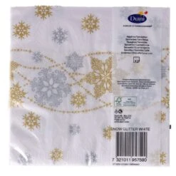 Duni Servetten Snow White 33x33 Cm 5 Duni Servetten Snow White 33x33 Cm -Home-Keuken 31b8ff78598f8df5d757a7e095f71194