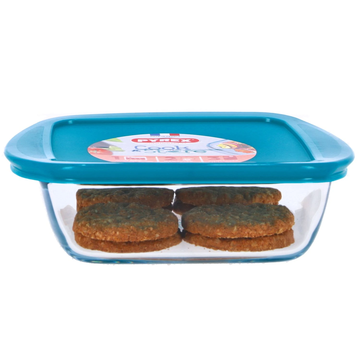 Pyrex Cook En Store 1L Met Deksel 6 Pyrex Cook En Store 1L Met Deksel - Afbeelding 6