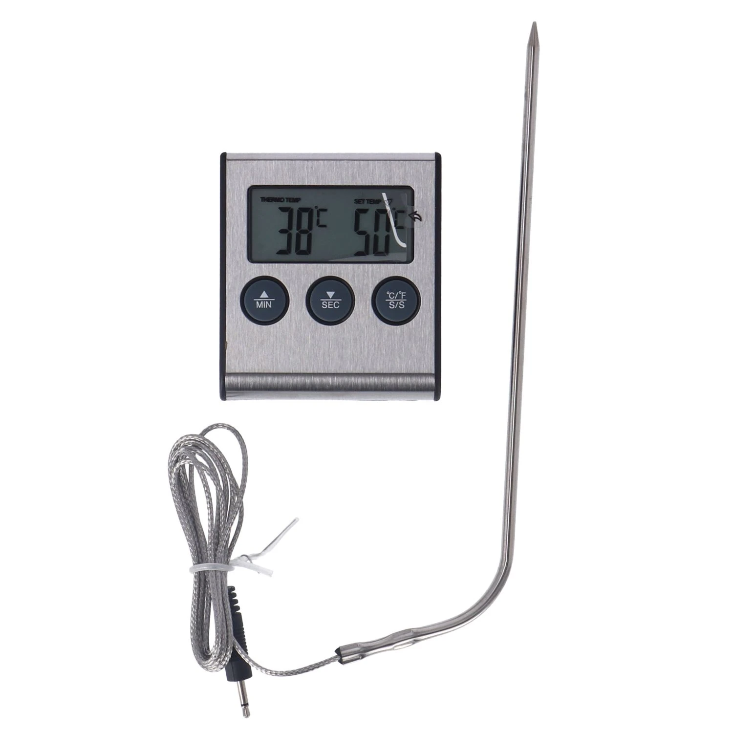 Vleesthermometer Digitaal 2 Vleesthermometer Digitaal - Afbeelding 2