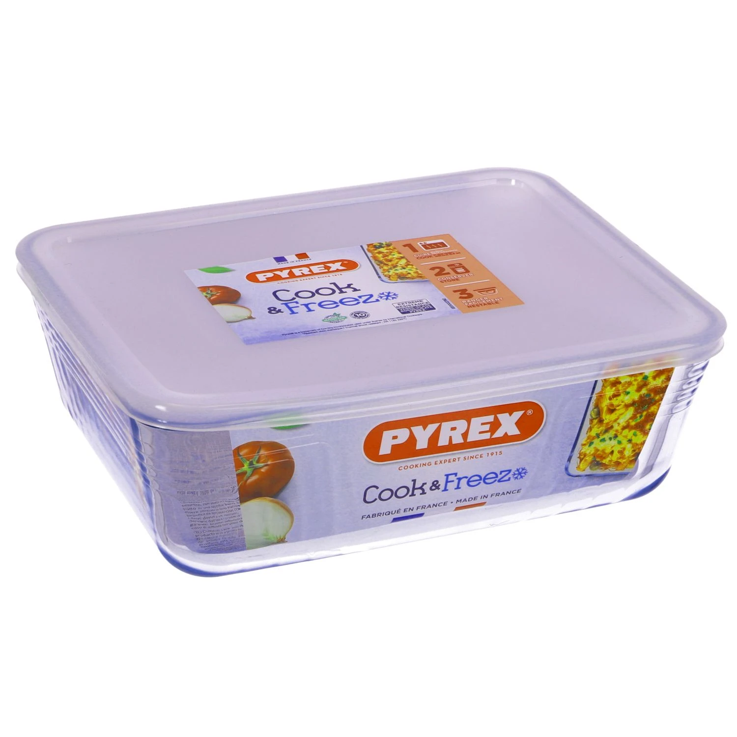 Pyrex Cook & Freeze Classic Ovenschaal 4L 1 Pyrex Cook & Freeze Classic Ovenschaal 4L